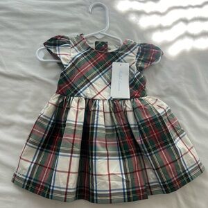 Ralph Lauren Classic Plaid Baby Outfit